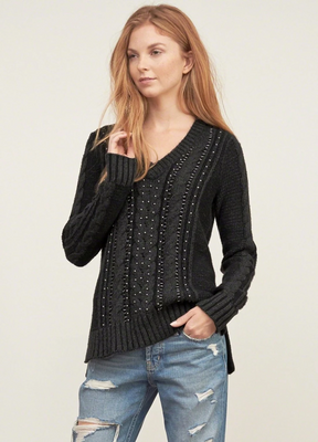 Пуловер женский - пуловер Abercrombie & Fitch, S, S