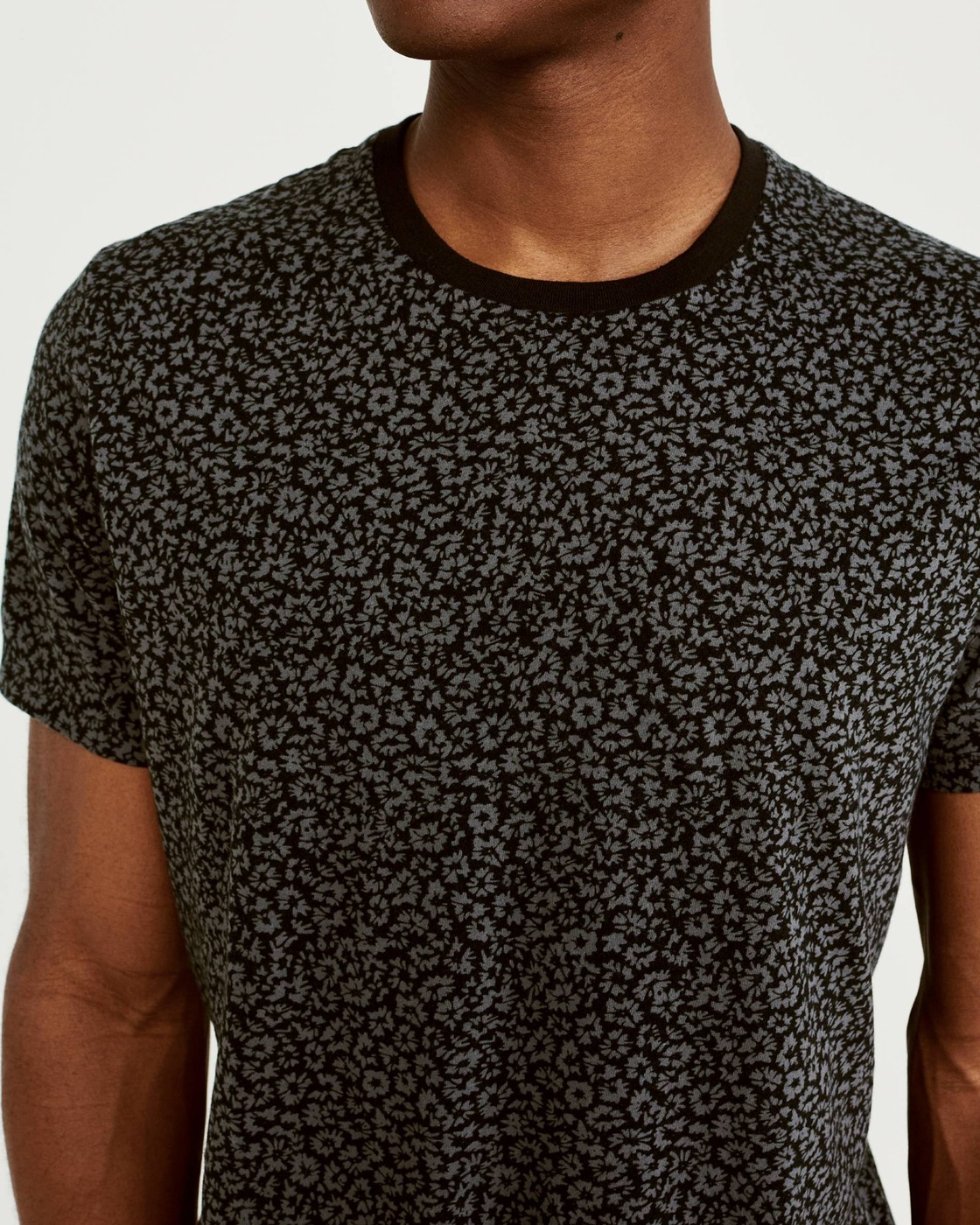 Черная футболка - мужская футболка Abercrombie & Fitch, XL, XL