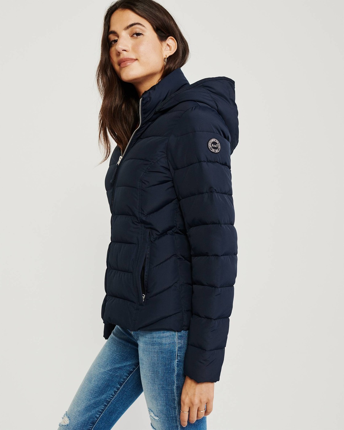 Куртка демисезонная - женская куртка Abercrombie & Fitch, M, M