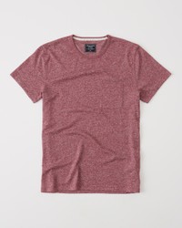 Красная футболка - мужская футболка Abercrombie & Fitch, L, L