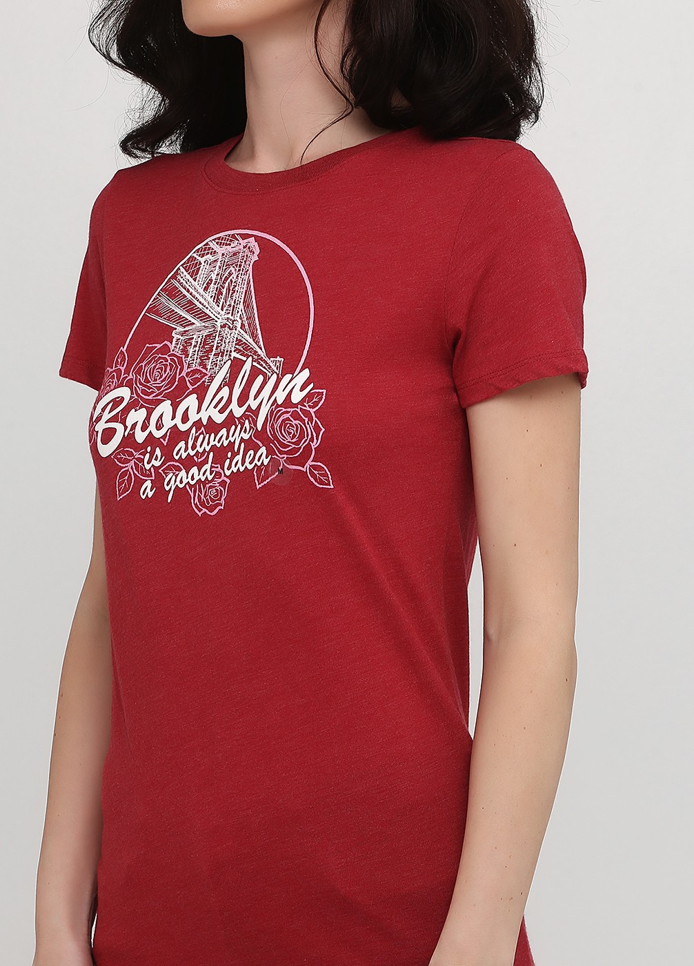 Красная футболка - женская футболка Aeropostale, S, S