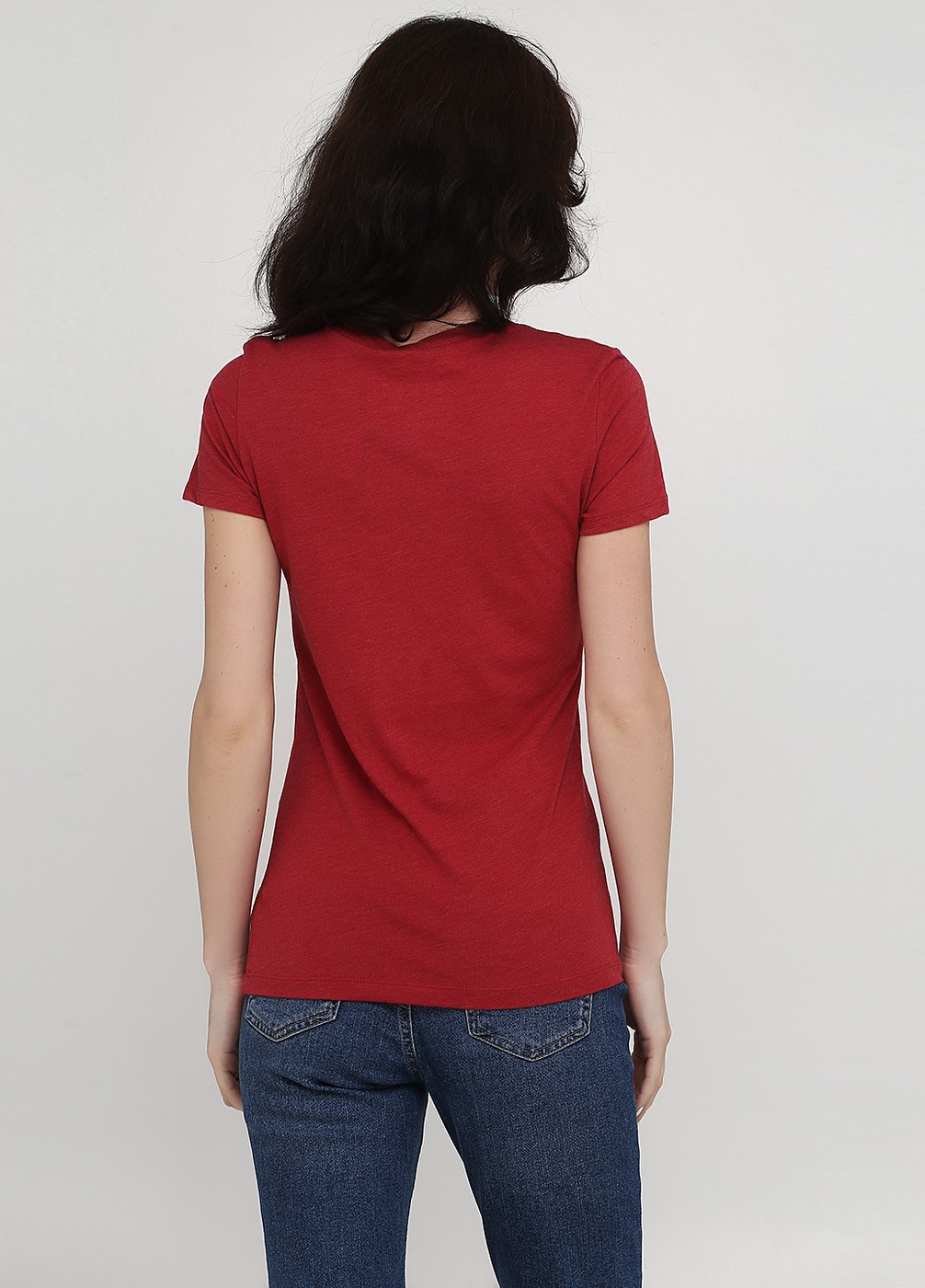 Красная футболка - женская футболка Aeropostale, S, S