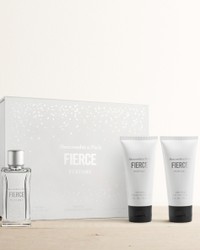 Подарочный набор Abercrombie & Fitch Fierce Perfume парфюм 50 мл, гель для душа 90 мл, лосьон для тела 90 мл, Один размер, Один размер