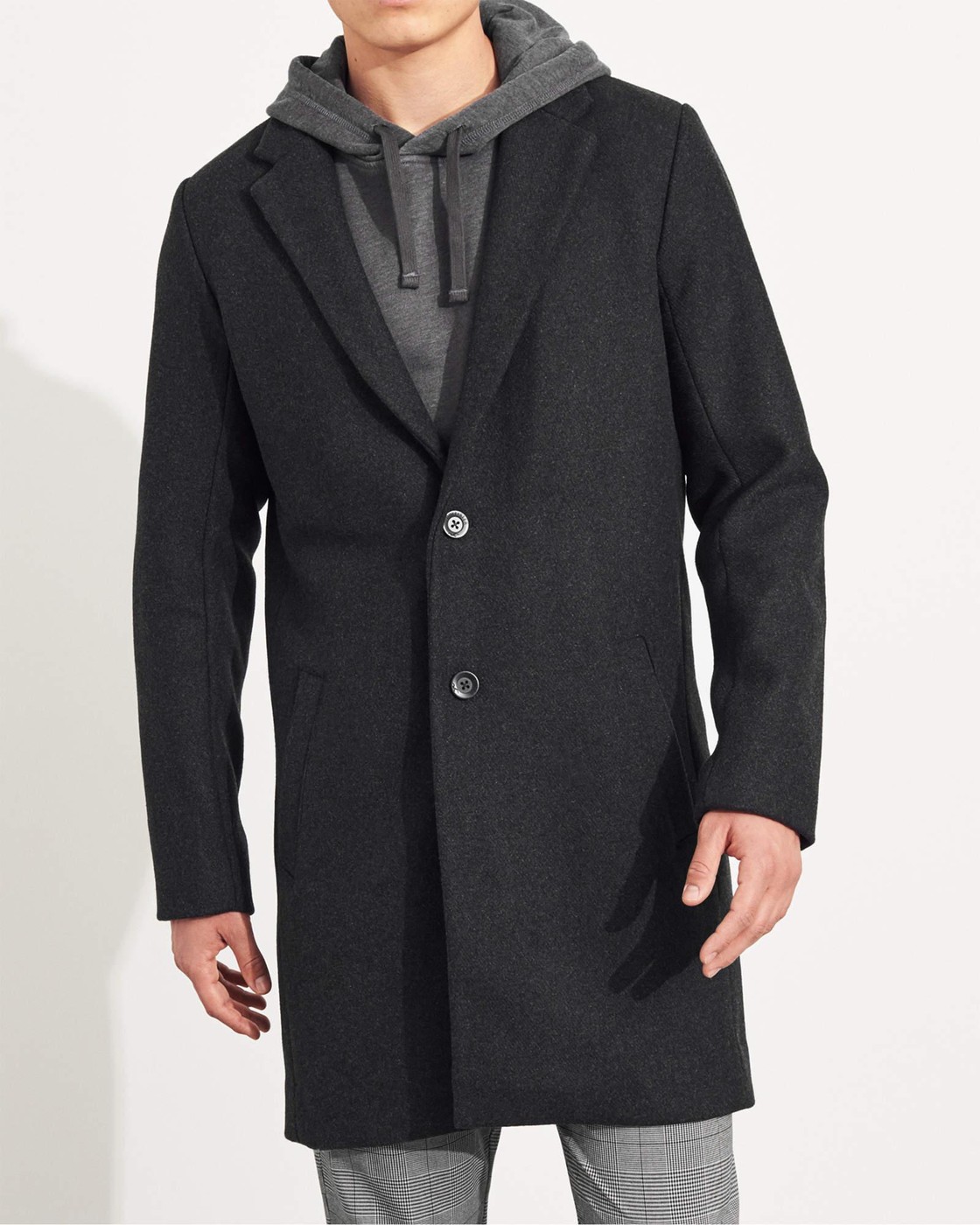 Пальто мужское демисезонное - пальто Hollister, L, L