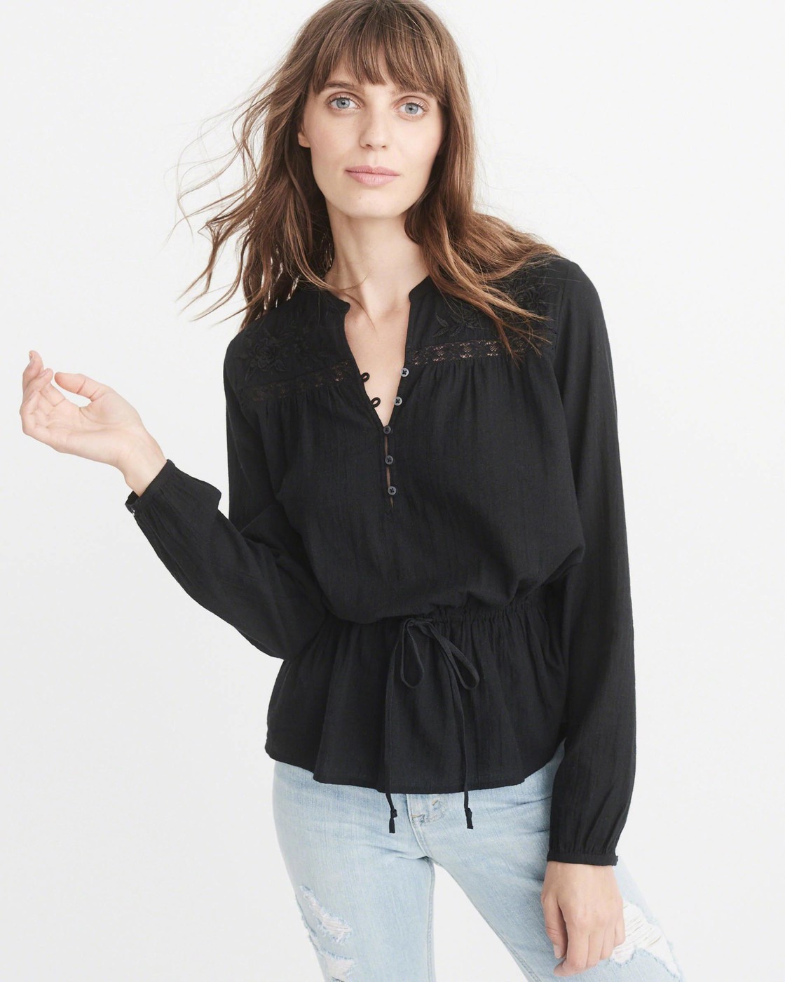 Женская блузка - блуза Abercrombie & Fitch, XS, XS
