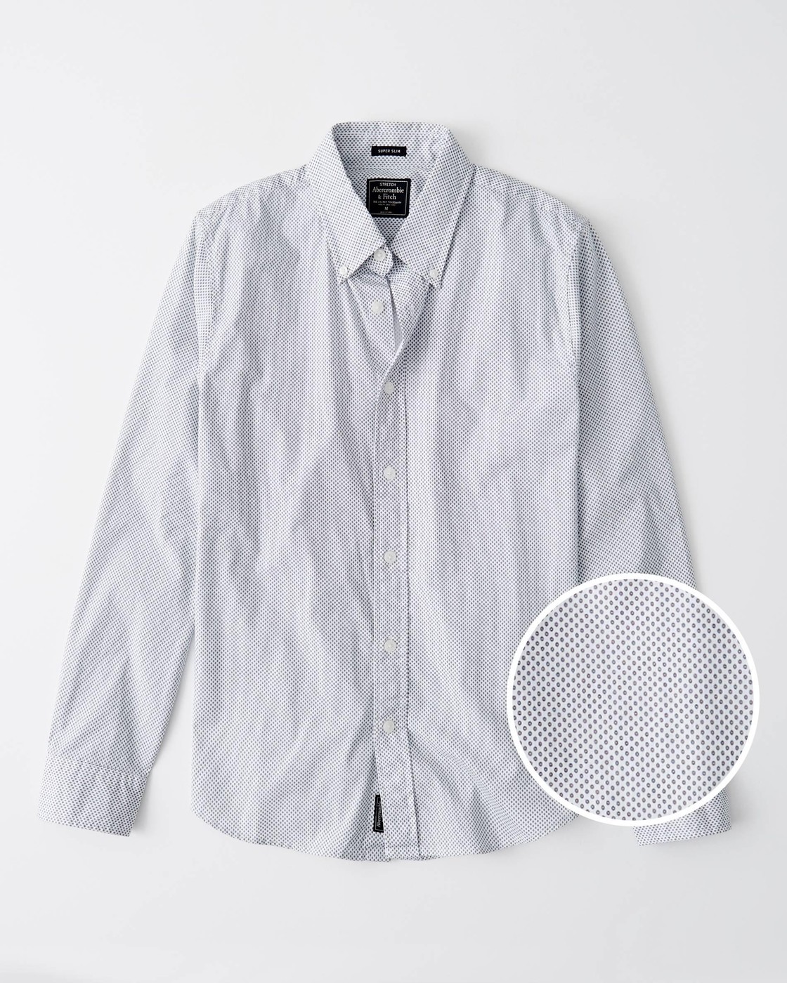 Мужская рубашка - рубашка Abercrombie & Fitch, L, L