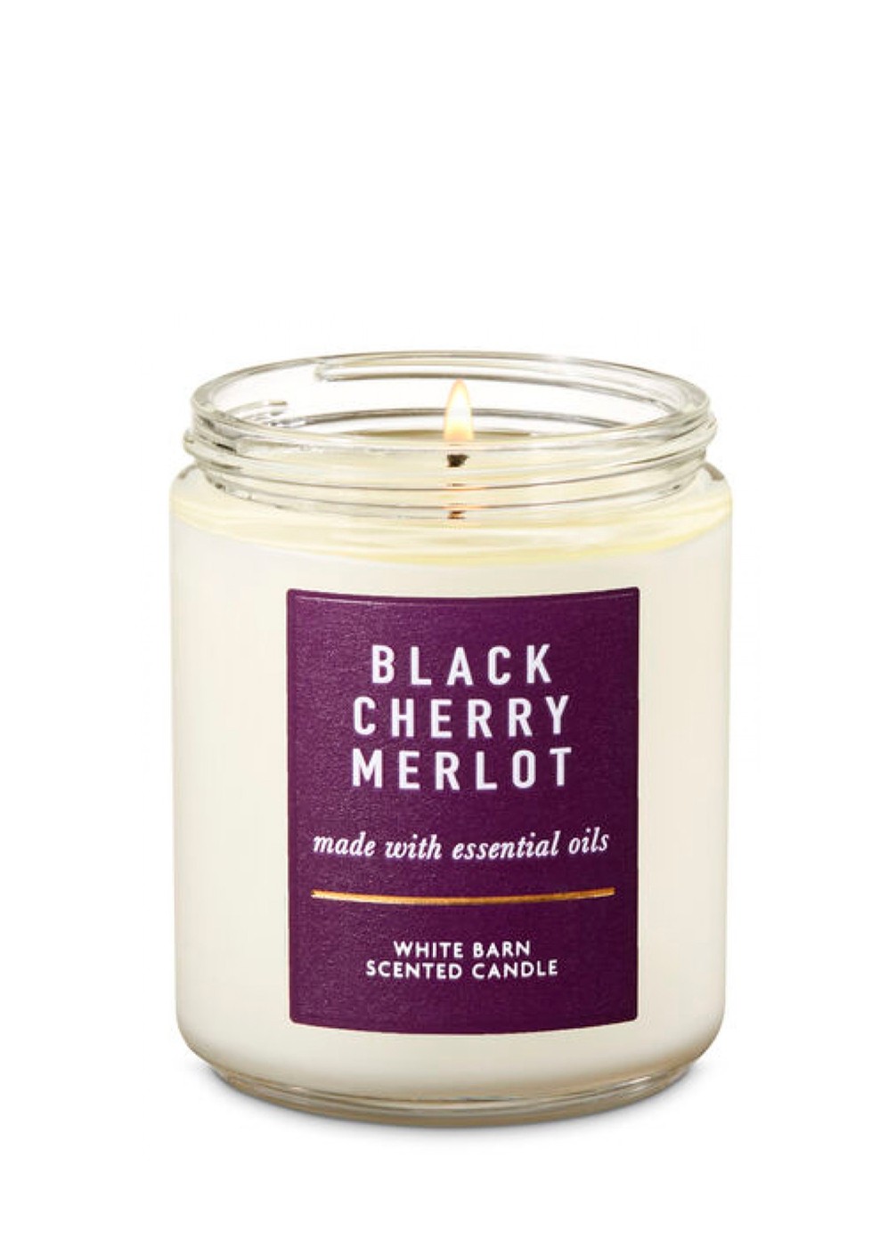 Свеча ароматическая Bath & Body Works BLACK CHERRY MERLOT