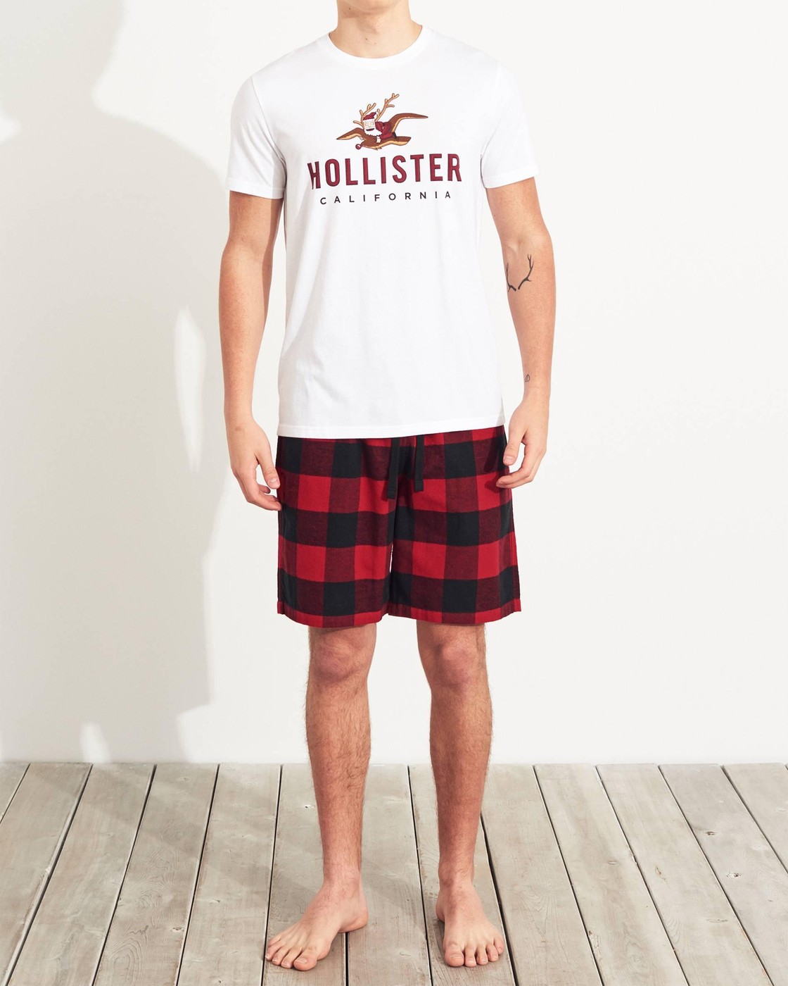 Пижама Hollister (Футболка, шорты)