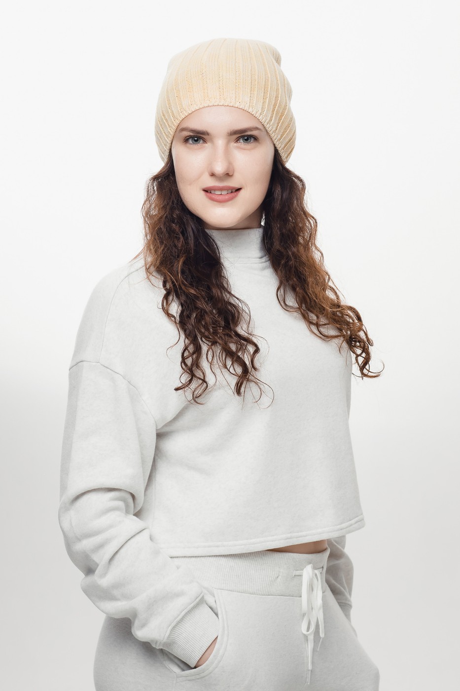 Женская шапка - зимняя шапка Uniqlo