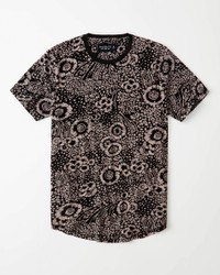 Черная футболка - мужская футболка Abercrombie & Fitch, M, M
