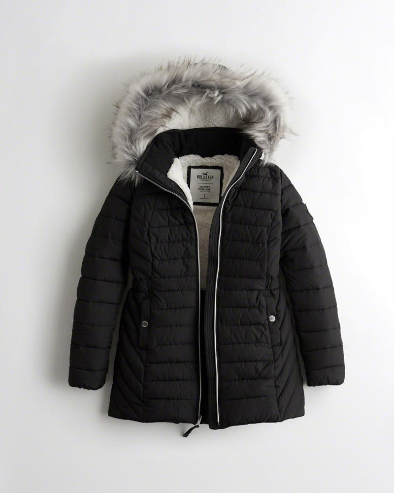 Женская зимняя куртка Hollister, XS, XS