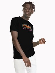 Черная футболка - мужская футболка Tommy Hilfiger