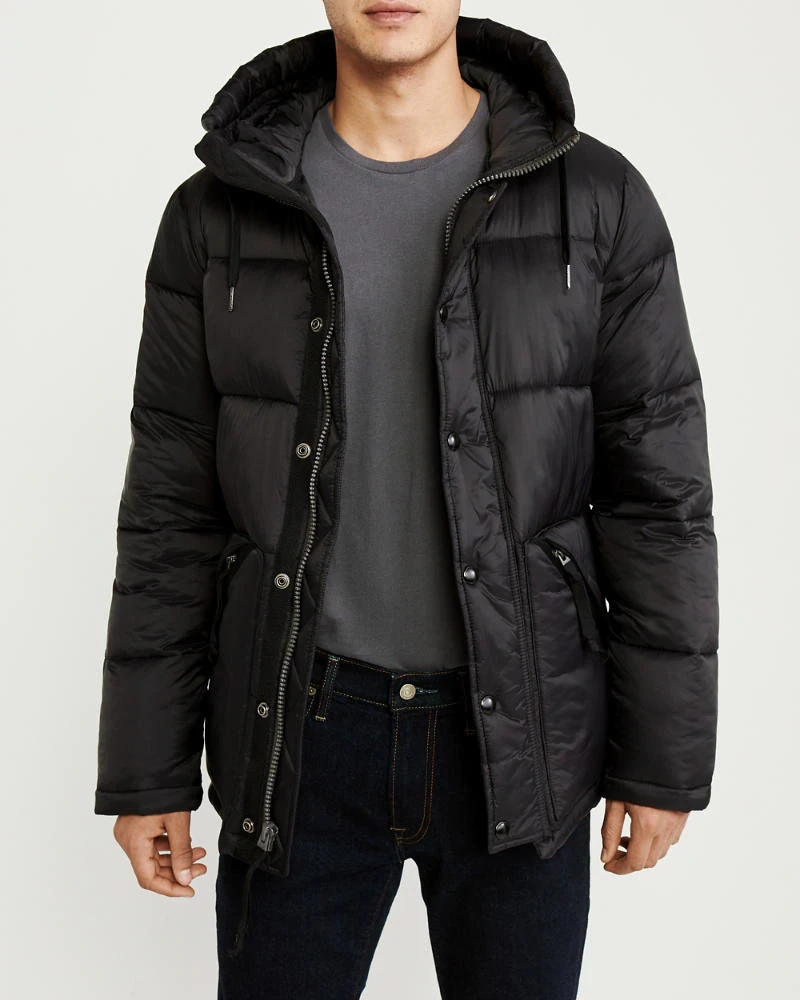 Куртка зимняя - мужская куртка Abercrombie & Fitch, M, M