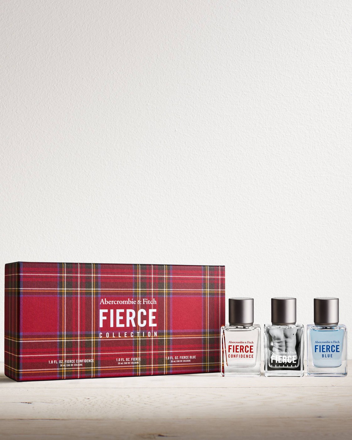 Подарочный набор Abercrombie & Fitch Fierce Scent Gift Set 3 шт. 30 мл