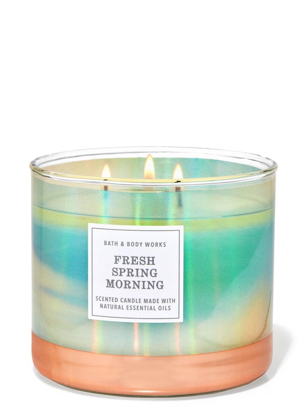 Свеча ароматическая Bath & Body Works FRESH SPRING MORNING, 411 г, 411 г