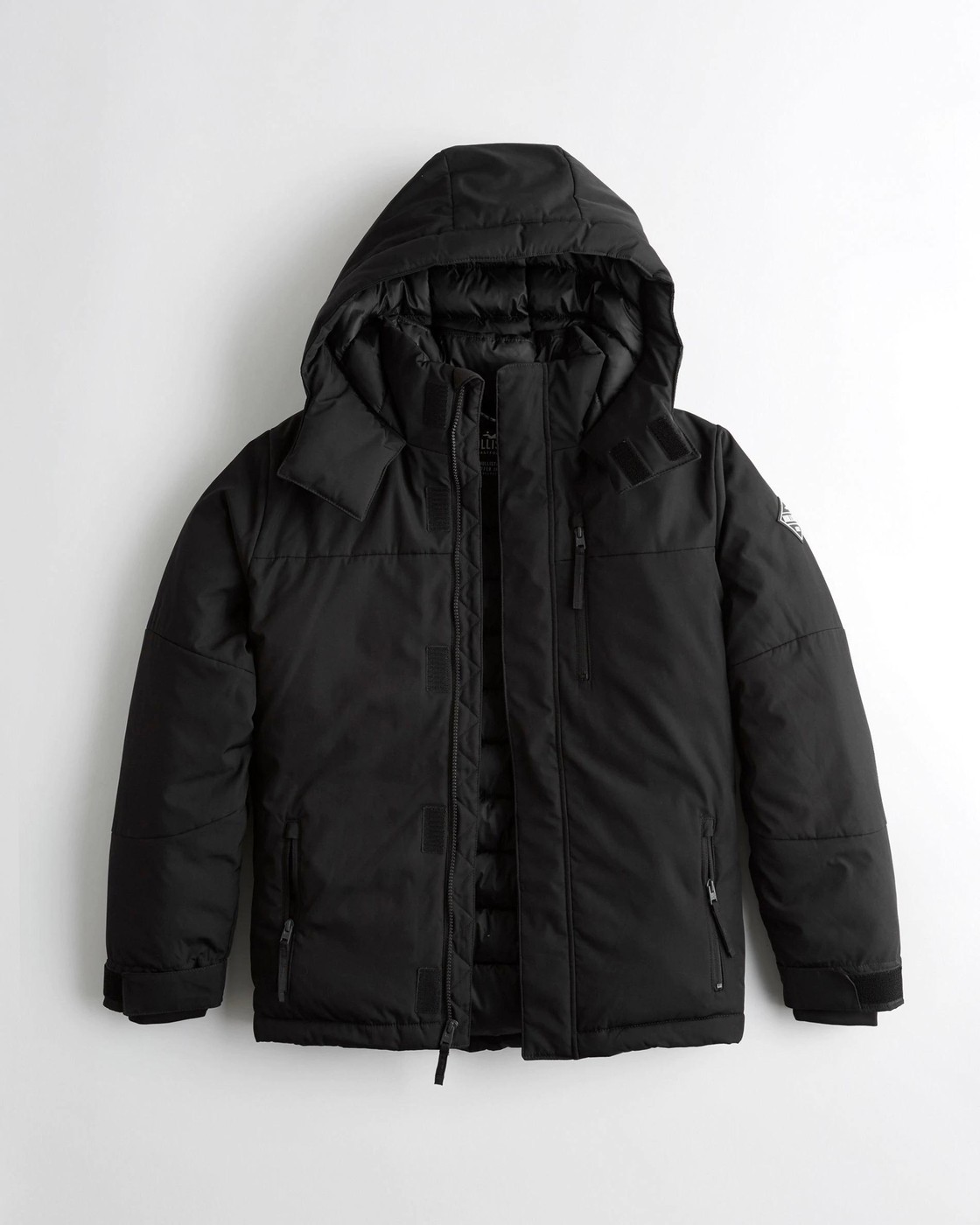Куртка зимняя - мужская куртка Hollister, L, L