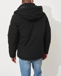 Куртка зимняя - мужская куртка Hollister, L, L