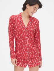 Женская пижама для сна GAP (Женская рубашка - рубашка, шорты)