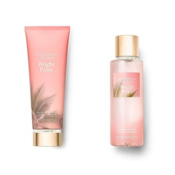 Подарочный набор Victoria's Secret Bright Palm (Fragrance Body Mist /Fragrance Lotion), 250 мл / 236 мл, 250 мл / 236 мл