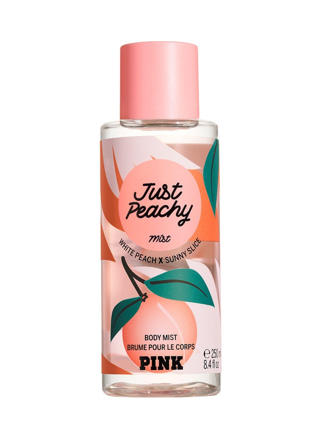Спрей для тела Victoria's Secret PINK Just Peachy Fresh-Pressed Body Mist, 250 мл, 250 мл