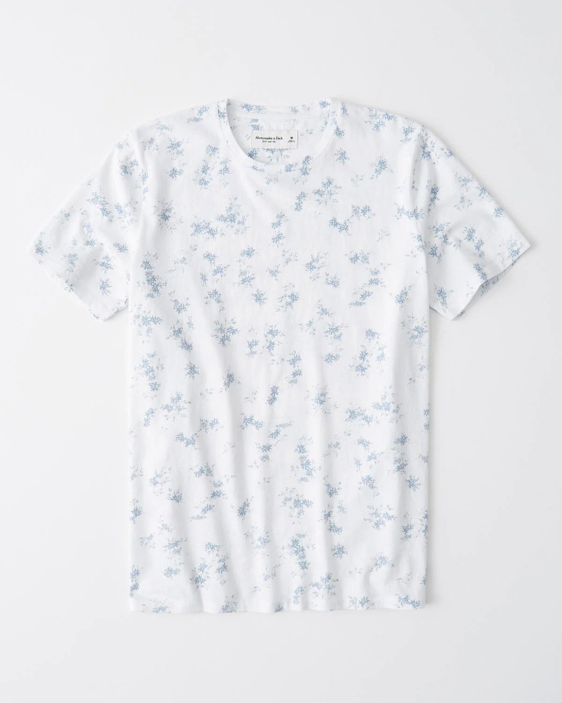 Белая футболка - мужская футболка Abercrombie & Fitch, XXL, XXL
