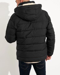 Куртка зимняя - мужская куртка Hollister