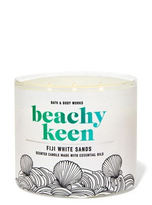 Свеча ароматическая Bath & Body Works FIJI WHITE SANDS, 411 г, 411 г