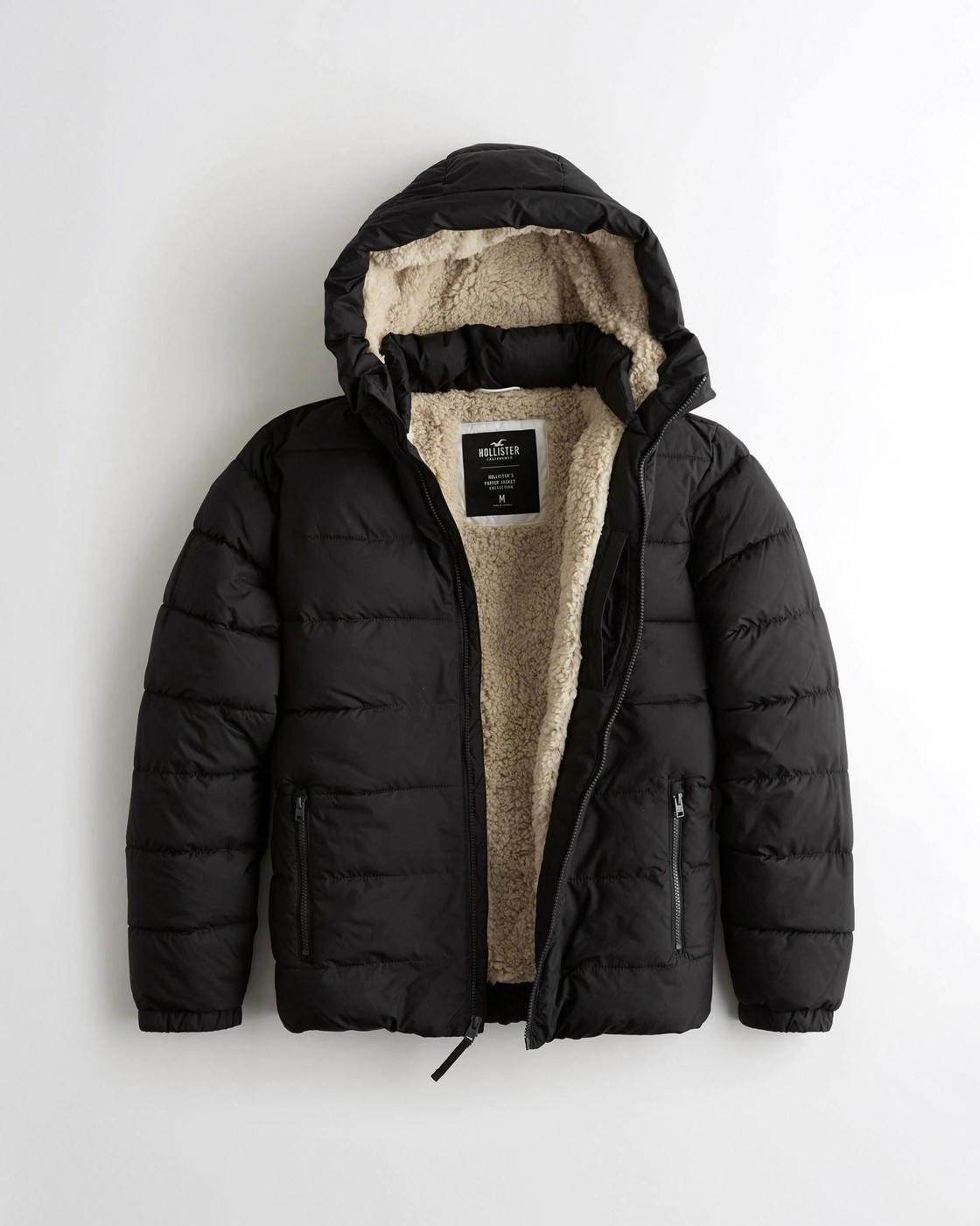 Куртка зимняя - мужская куртка Hollister, M, M