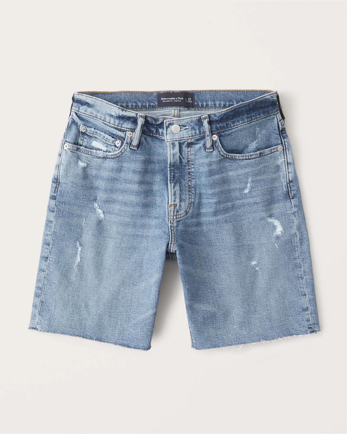 Шорты мужские - джинсовые шорты Abercrombie & Fitch, W34, W34