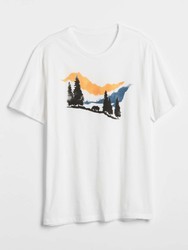 Белая футболка - мужская футболка GAP, XL, XL