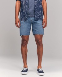 Шорты мужские - джинсовые шорты Abercrombie & Fitch, W34, W34