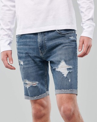 Шорты мужские - джинсовые шорты Hollister, W31, W31