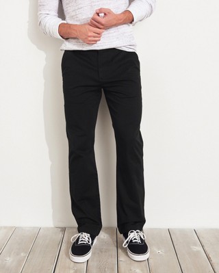 Брюки мужские - брюки Slim Straight Chino Hollister, 32/32, 32/32