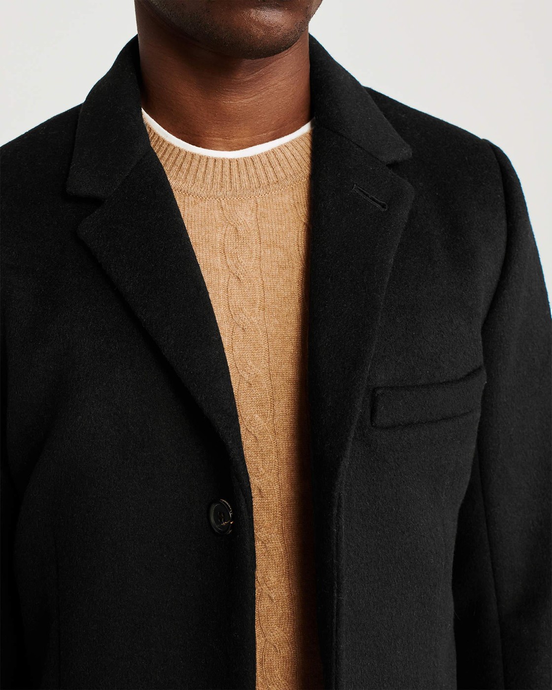 Пальто мужское демисезонное - пальто Abercrombie & Fitch, M, M