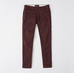 Брюки мужские - брюки Slim Abercrombie & Fitch, W32L34, W32L34