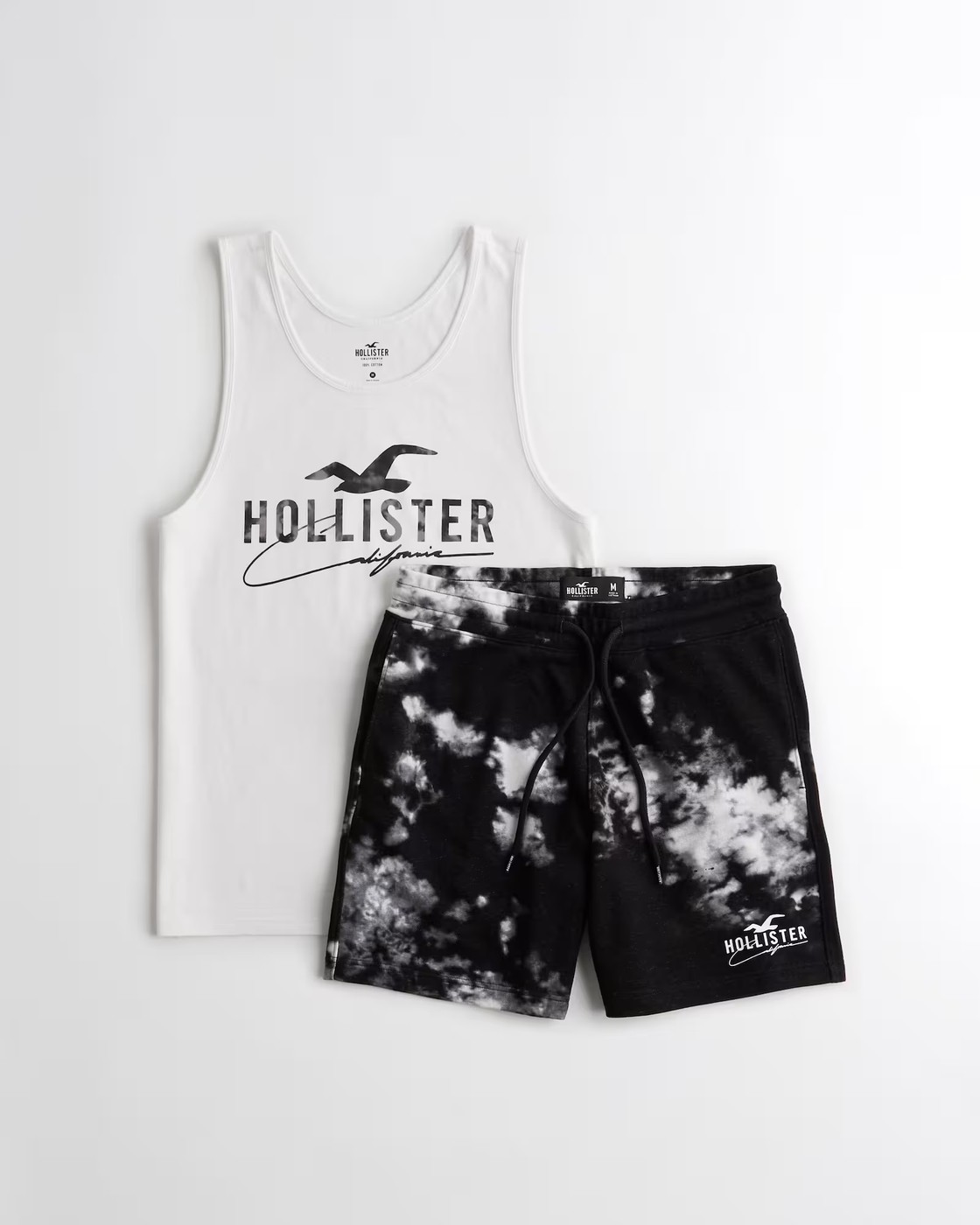 Комплект Hollister (майка, шорты) (2 шт.), L, L