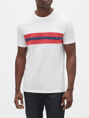 Белая футболка - мужская футболка GAP, S, S