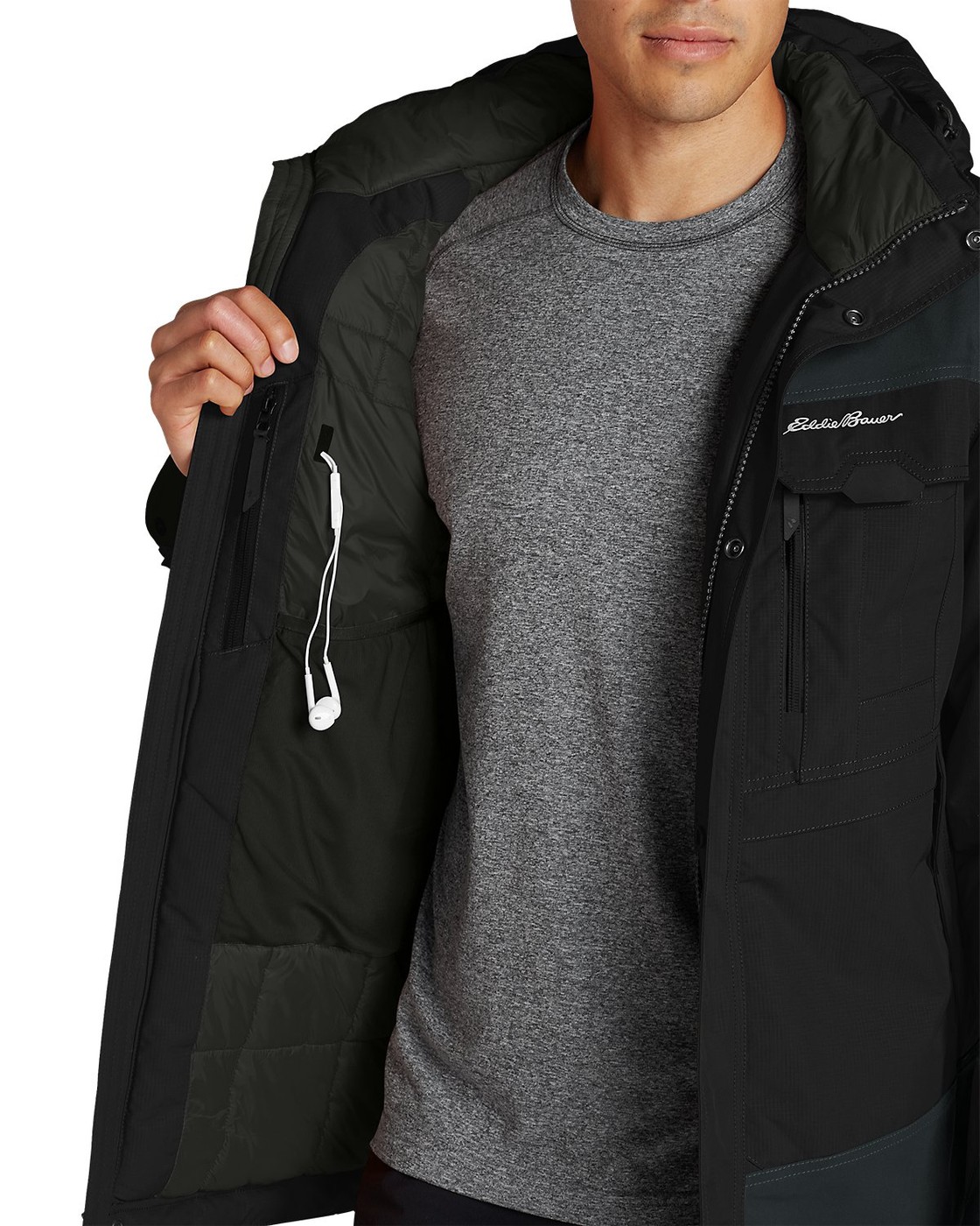 Куртка демисезонная - мужская куртка Eddie Bauer, L (XL), L (XL)