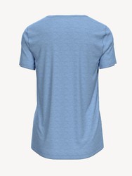 Голубая футболка - женская футболка Tommy Hilfiger