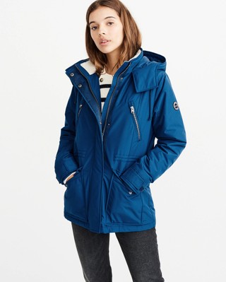 Куртка зимняя - женская куртка Abercrombie & Fitch, S, S