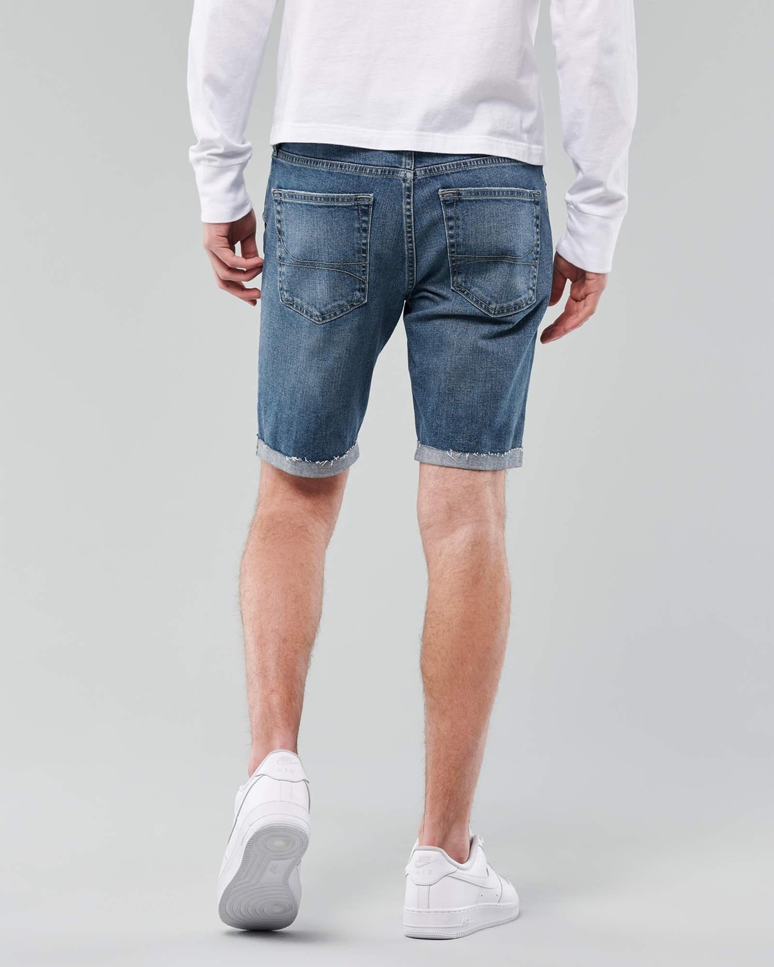 Шорты мужские - джинсовые шорты Hollister, W30, W30